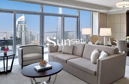 Apartment - 2 Bedrooms - 3 Bathrooms for rent in The Address Residence Fountain Views 1 - The Address Residence Fountain Views - Downtown Dubai - Dubai