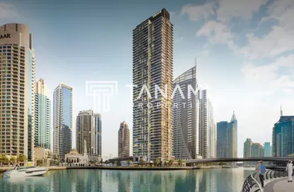 Apartment - 1 Bedroom - 1 Bathroom for sale in Marina Shores - Dubai Marina - Dubai