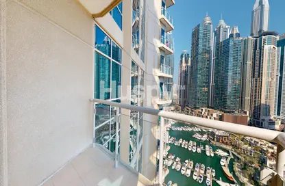 Apartment - 1 Bedroom - 1 Bathroom for rent in Al Habtoor Tower - Dubai Marina - Dubai