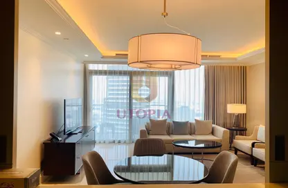 شقة - غرفة نوم - 2 حمامات للايجار في فندق ادريس فاونتن فيوز - العنوان رزيدنس فاونتن فيوز - دبي وسط المدينة - دبي