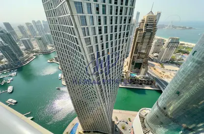 Apartment - 2 Bedrooms - 2 Bathrooms for rent in Damac Heights - Dubai Marina - Dubai