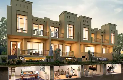 Townhouse - 3 Bedrooms - 4 Bathrooms for sale in Victoria 2 - Damac Hills 2 - Dubai