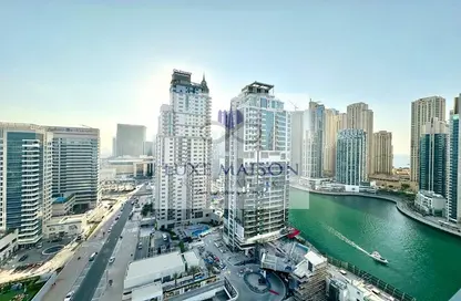 Apartment - 1 Bedroom - 2 Bathrooms for sale in Time Place Tower - Dubai Marina - Dubai