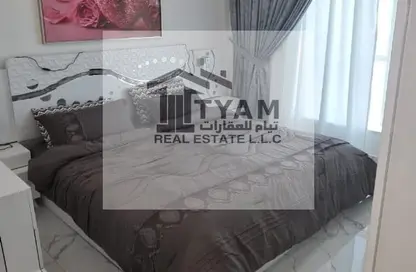 Apartment - 2 Bedrooms - 2 Bathrooms for rent in Oasis Tower - Al Rashidiya 1 - Al Rashidiya - Ajman