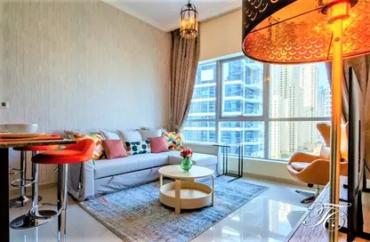 Apartment - 1 Bedroom - 2 Bathrooms for rent in Central Tower - Bay Central - Dubai Marina - Dubai