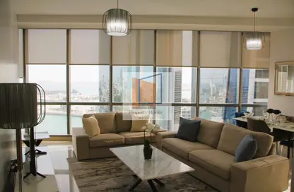 Apartment - 1 Bedroom - 2 Bathrooms for rent in Etihad Tower 2 - Etihad Towers - Corniche Road - Abu Dhabi