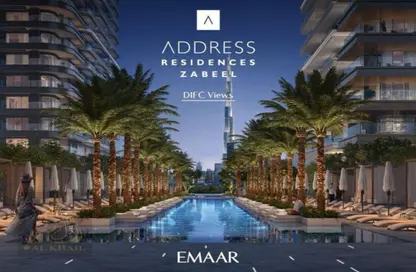 Apartment - 1 Bedroom - 2 Bathrooms for sale in Address Residences Zabeel - Zabeel 1 - Zabeel - Dubai