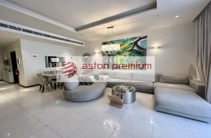 Apartment - 3 Bedrooms - 4 Bathrooms for rent in Diamond - Tiara Residences - Palm Jumeirah - Dubai