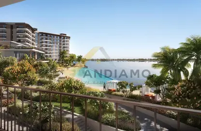 Balcony image for: Apartment - 3 Bedrooms - 4 Bathrooms for sale in Gardenia Bay - Yas Island - Abu Dhabi, Image 1