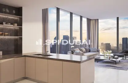 Apartment - 1 Bathroom for sale in Peninsula Five - Peninsula - Business Bay - Dubai