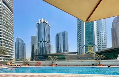 Apartment - 1 Bedroom - 2 Bathrooms for rent in Indigo Tower - JLT Cluster D - Jumeirah Lake Towers - Dubai