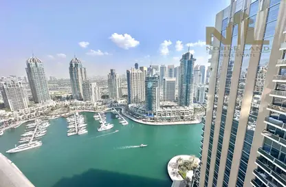 Apartment - 3 Bedrooms - 4 Bathrooms for rent in Marina Terrace - Dubai Marina - Dubai