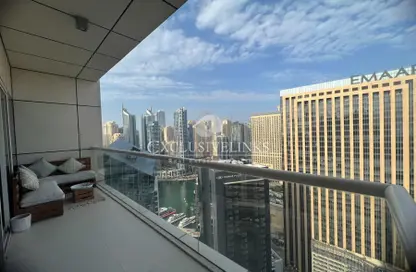 Apartment - 1 Bedroom - 2 Bathrooms for rent in West Avenue Tower - Dubai Marina - Dubai