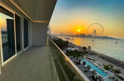 Apartment - 2 Bedrooms - 3 Bathrooms for rent in La Vie - Jumeirah Beach Residence - Dubai