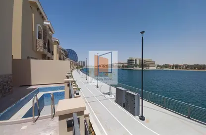 Villa - 5 Bedrooms - 7 Bathrooms for rent in Luluat Al Raha - Al Raha Beach - Abu Dhabi