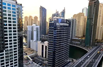 Apartment - 1 Bedroom - 2 Bathrooms for sale in Marina View Tower A - Marina View - Dubai Marina - Dubai