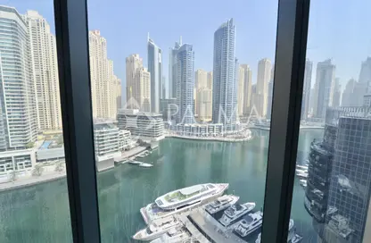 Apartment - 1 Bedroom - 1 Bathroom for rent in Silverene Tower B - Silverene - Dubai Marina - Dubai