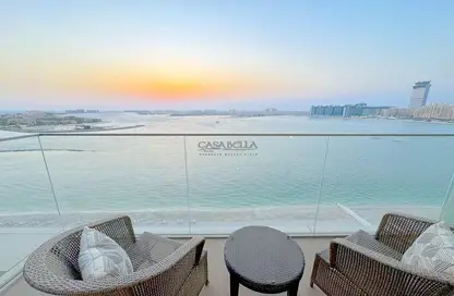 Apartment - 2 Bedrooms - 2 Bathrooms for rent in Beach Isle - EMAAR Beachfront - Dubai Harbour - Dubai