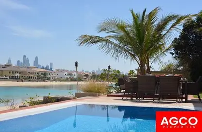 Villa - 4 Bedrooms - 5 Bathrooms for rent in Frond F - Garden Homes - Palm Jebel Ali - Dubai