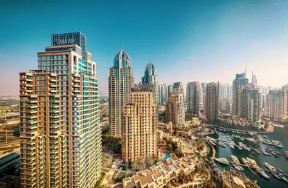 Apartment - 2 Bedrooms - 3 Bathrooms for rent in Marina Gate 1 - Marina Gate - Dubai Marina - Dubai