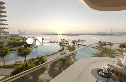 Apartment - 3 Bedrooms - 3 Bathrooms for sale in Serenia Living - Palm Jumeirah - Dubai