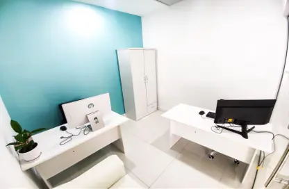 Office Space - Studio - 1 Bathroom for rent in Business Atrium Building - Oud Metha - Bur Dubai - Dubai