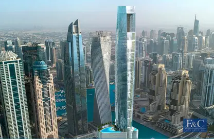 Apartment - 1 Bedroom - 1 Bathroom for sale in Ciel Tower - Dubai Marina - Dubai