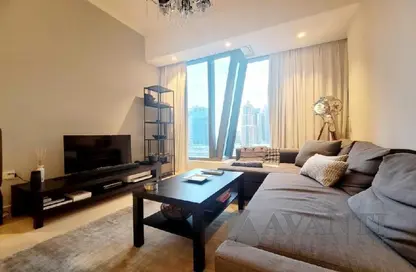 Apartment - 1 Bedroom - 2 Bathrooms for rent in Silverene Tower A - Silverene - Dubai Marina - Dubai