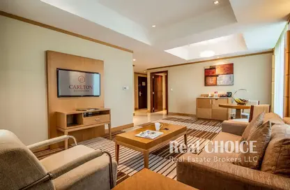 النزل و الشقق الفندقية - 2 غرف نوم - 2 حمامات للايجار في فندق كارلتون داون تاون - شارع الشيخ زايد - دبي