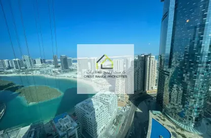 Apartment - 2 Bedrooms - 3 Bathrooms for rent in Sun Tower - Shams Abu Dhabi - Al Reem Island - Abu Dhabi