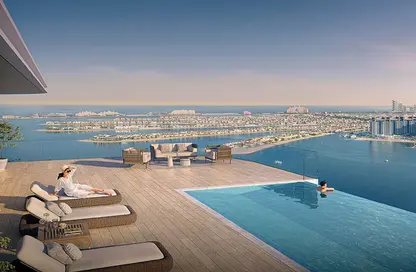 Apartment - 1 Bedroom - 1 Bathroom for sale in Seapoint - EMAAR Beachfront - Dubai Harbour - Dubai