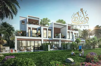 Townhouse - 4 Bedrooms - 5 Bathrooms for sale in Portofino - Damac Lagoons - Dubai