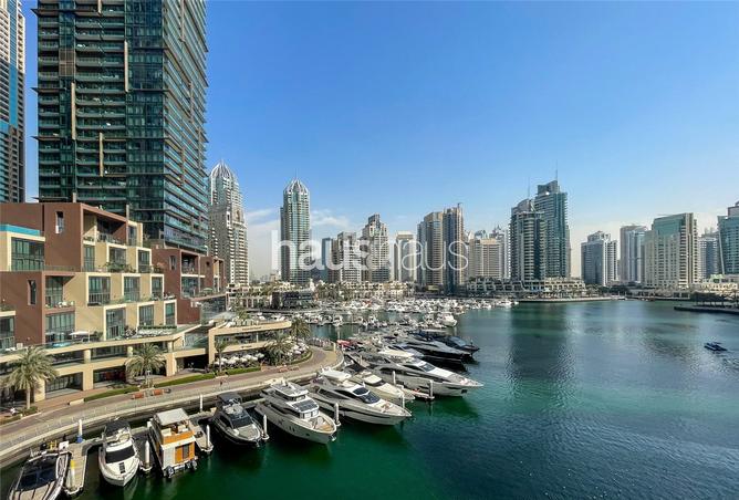 Apartment - 1 Bedroom - 2 Bathrooms for rent in Damac Heights - Dubai Marina - Dubai