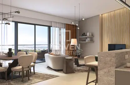 Apartment - 1 Bedroom - 2 Bathrooms for sale in Golf Greens 1 - Tower A - Golf Greens - DAMAC Hills - Dubai