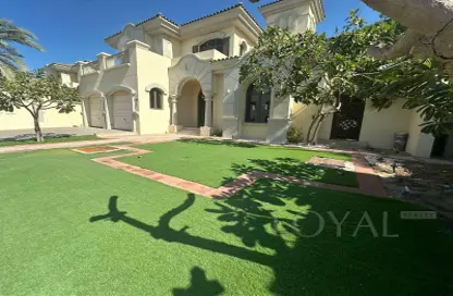 Villa - 4 Bedrooms - 6 Bathrooms for rent in Garden Homes Frond F - Garden Homes - Palm Jumeirah - Dubai