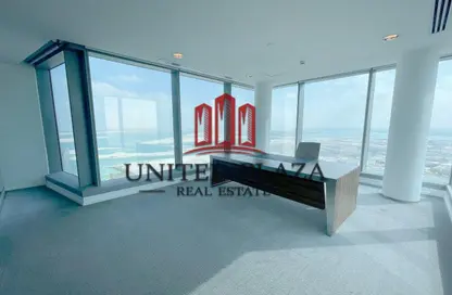 Office Space - Studio - 1 Bathroom for rent in Sky Tower - Shams Abu Dhabi - Al Reem Island - Abu Dhabi