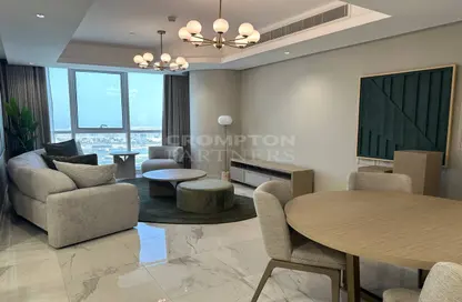 Apartment - 2 Bedrooms - 3 Bathrooms for rent in Leaf Tower - Tamouh - Al Reem Island - Abu Dhabi