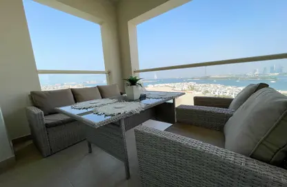 Apartment - 2 Bedrooms - 3 Bathrooms for rent in Al Haseer - Shoreline Apartments - Palm Jumeirah - Dubai