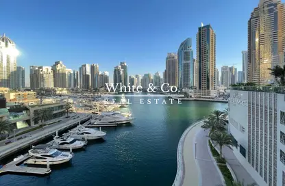 Apartment - 1 Bedroom - 2 Bathrooms for rent in Damac Heights - Dubai Marina - Dubai