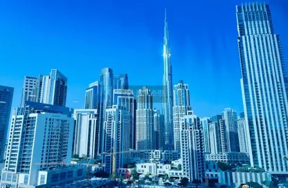 Office Space - Studio - 2 Bathrooms for rent in The Prime Tower - Business Bay - Dubai