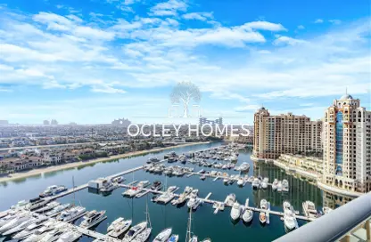 Apartment - 3 Bedrooms - 3 Bathrooms for rent in Oceana Adriatic - Oceana - Palm Jumeirah - Dubai