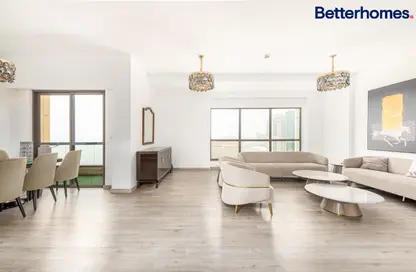 Apartment - 3 Bedrooms - 4 Bathrooms for rent in Rimal 5 - Rimal - Jumeirah Beach Residence - Dubai