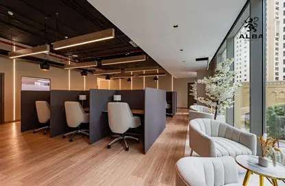 Co-working space - Studio - 2 Bathrooms for rent in Al Fattan Office Tower - Al Fattan Marine Towers - Jumeirah Beach Residence - Dubai