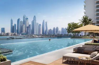 Apartment - 3 Bedrooms - 4 Bathrooms for sale in Palace Beach Residence - EMAAR Beachfront - Dubai Harbour - Dubai