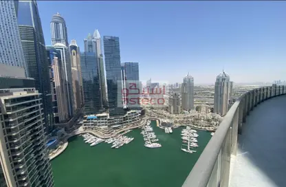 Water View image for: Penthouse - 3 Bedrooms - 5 Bathrooms for sale in Marina Terrace - Dubai Marina - Dubai, Image 1