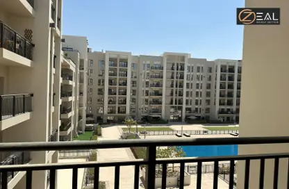 Apartment - 1 Bedroom - 2 Bathrooms for rent in Hayat Boulevard-1B - Hayat Boulevard - Town Square - Dubai