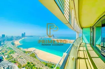 Apartment - 3 Bedrooms - 4 Bathrooms for rent in Baynuna Tower 2 - Corniche Road - Abu Dhabi