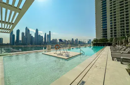 Apartment - 1 Bedroom - 1 Bathroom for rent in Marina Vista - EMAAR Beachfront - Dubai Harbour - Dubai