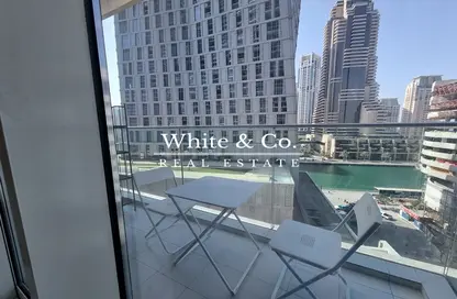 Apartment - 2 Bedrooms - 3 Bathrooms for rent in Damac Heights - Dubai Marina - Dubai