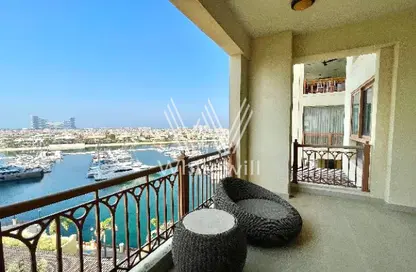 Apartment - 2 Bedrooms - 3 Bathrooms for rent in Marina Residences 6 - Marina Residences - Palm Jumeirah - Dubai